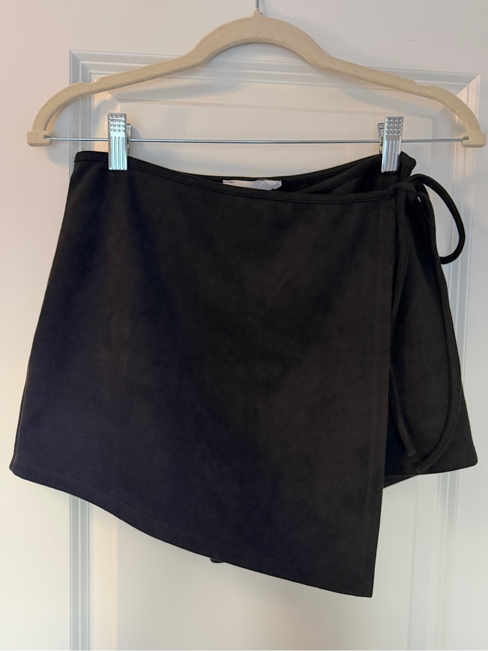 🖤 American Threads Black Suede Skirt | Size M
